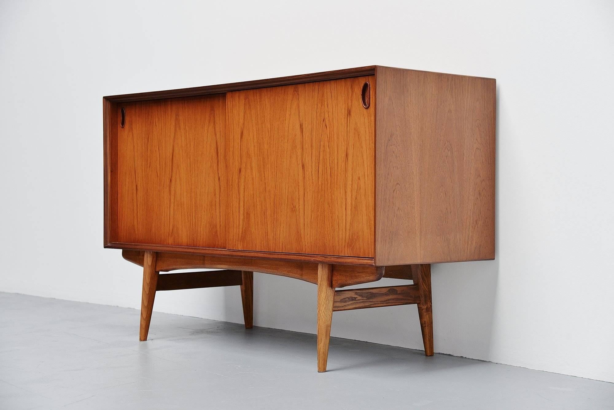 Mid-Century Modern Oswald Vermaercke Paola Credenza by V-Form, Belgium, 1959