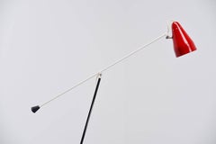 Wim Rietveld 6320 Floor Lamp, Gispen Culemborg 1953