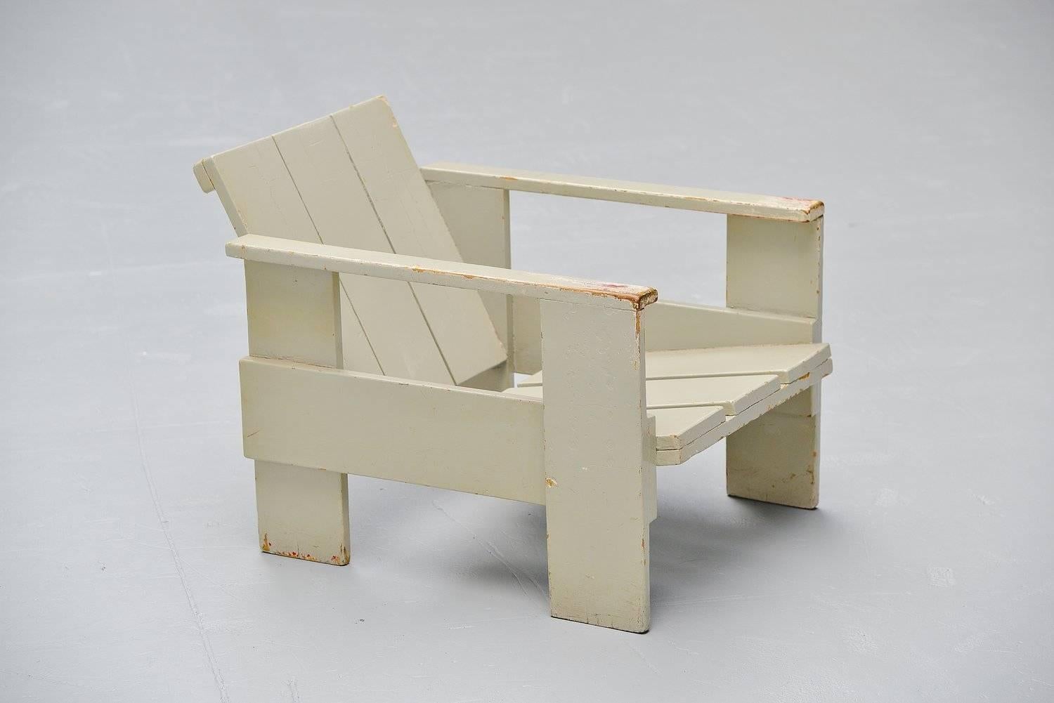crate chair rietveld