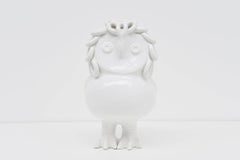 Ceramic owl by Therese and Marie Henriette Bataille France 1960