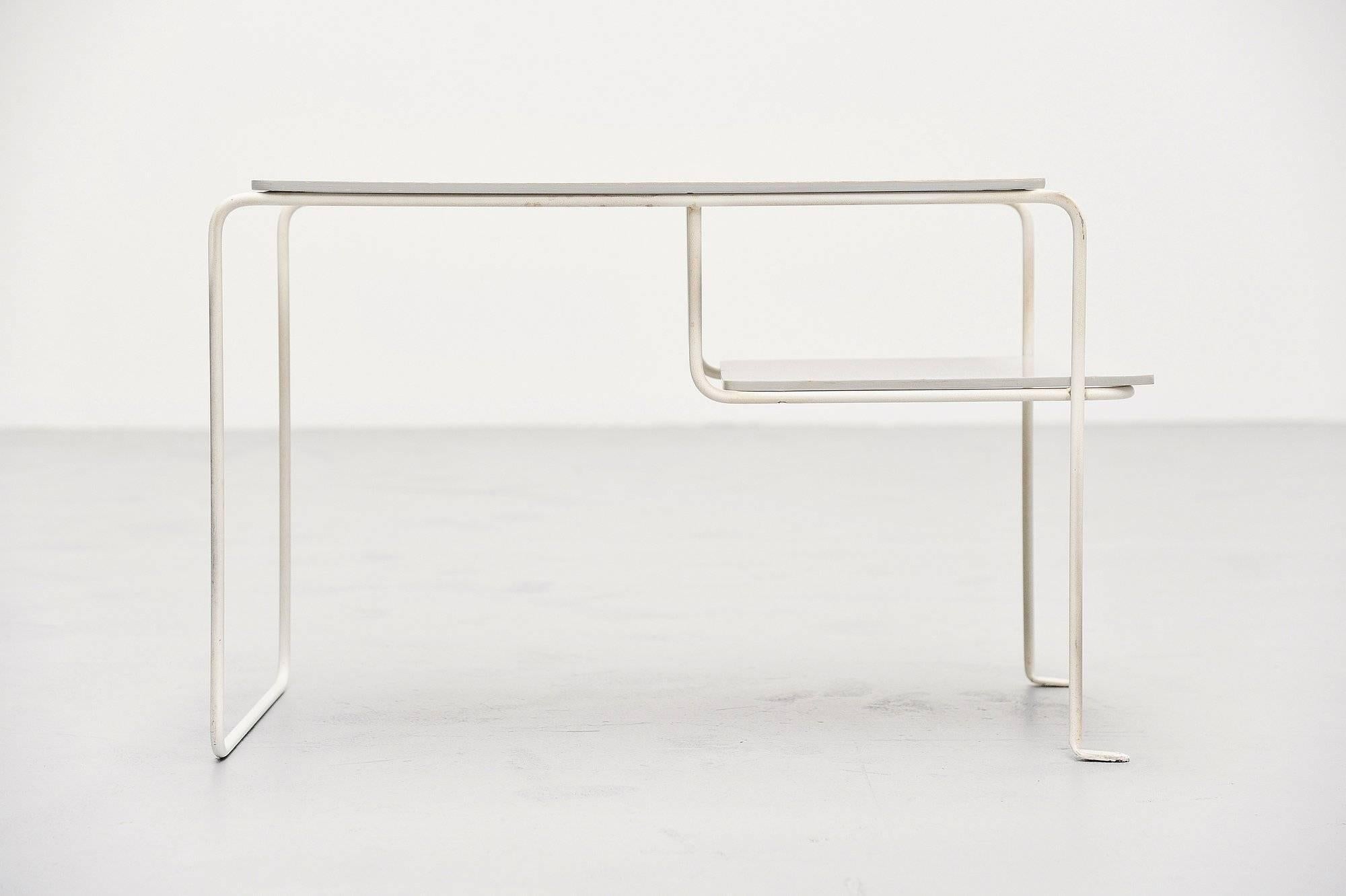 Cold-Painted Elmar Berkovic Beek side table ‘t Spectrum 1956 For Sale