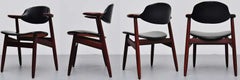 Cowhorn Chairs by Tijsseling Hulmefa, 1960