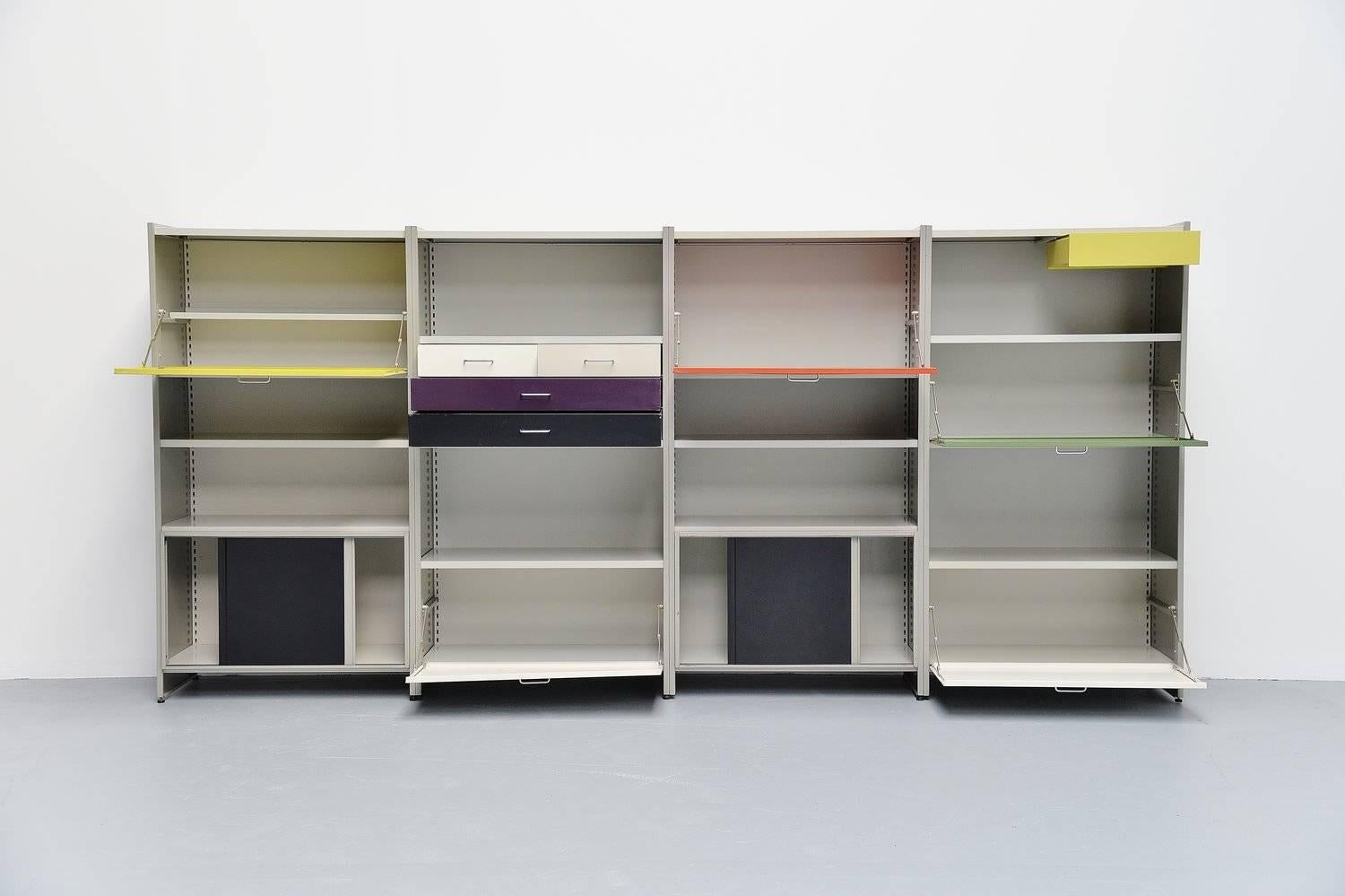 Mid-20th Century Andre Cordemeijer Gispen 5600 Large Storage unit Holland, 1962