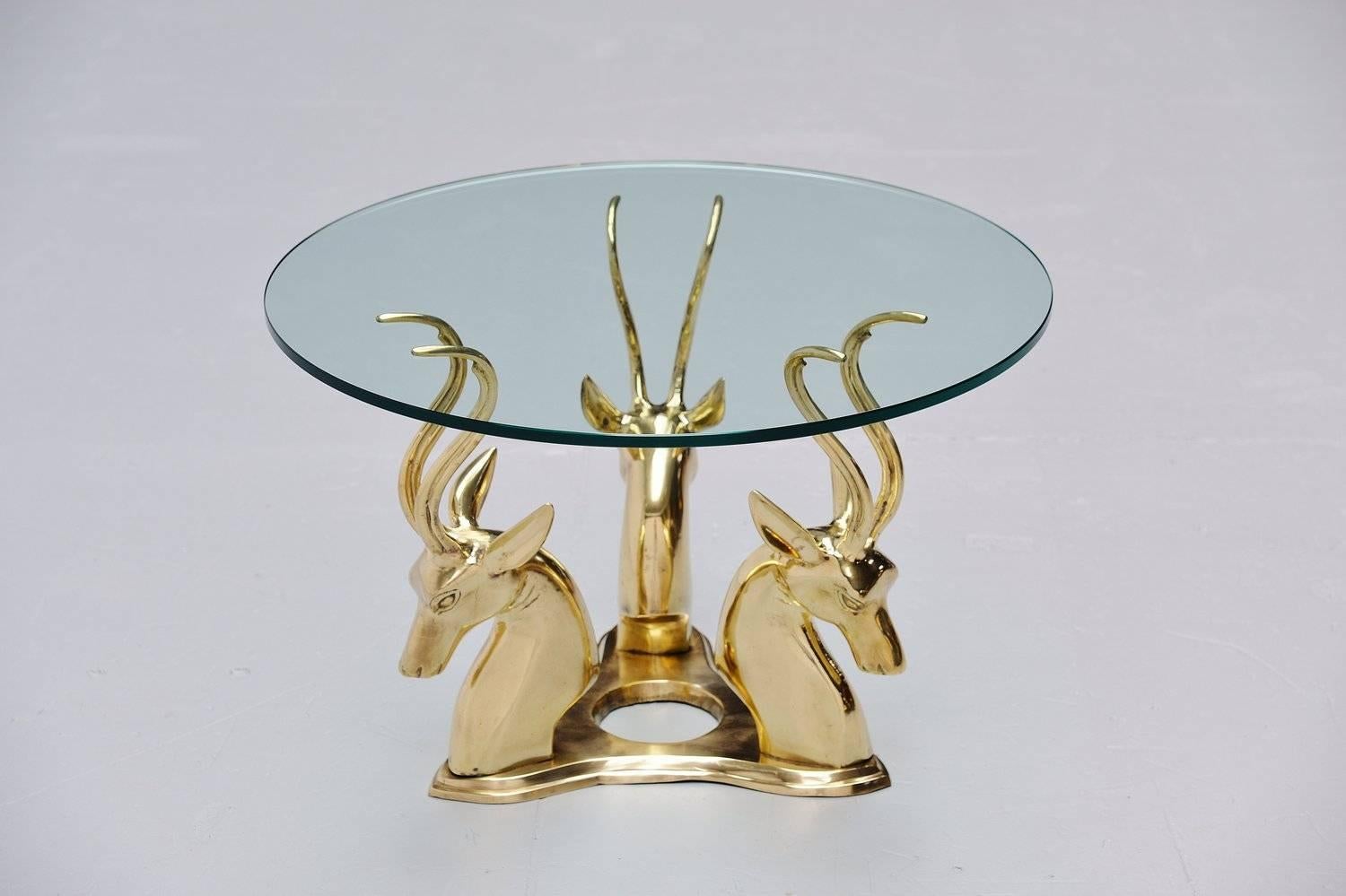 Antelope coffee table in Bronze 1970  2
