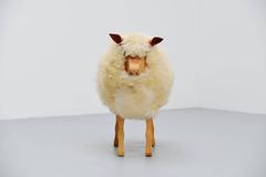 Mouton décoratif à la manière de Francois Xavier Lalanne 1970