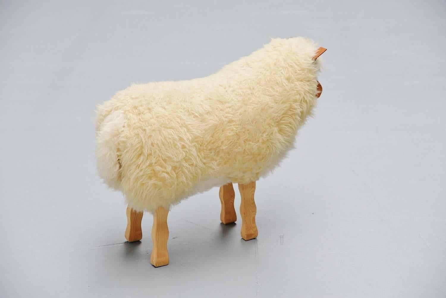 German Decorative sheep in the manner of Francois Xavier Lalanne 1970