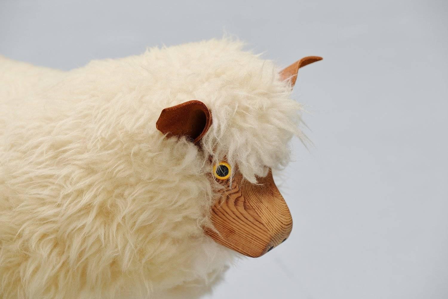 Late 20th Century Decorative sheep in the manner of Francois Xavier Lalanne 1970