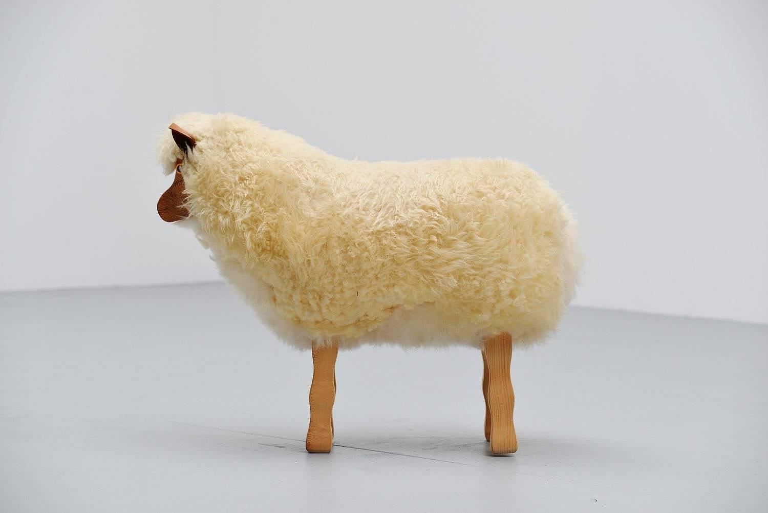 Mid-Century Modern Decorative sheep in the manner of Francois Xavier Lalanne 1970
