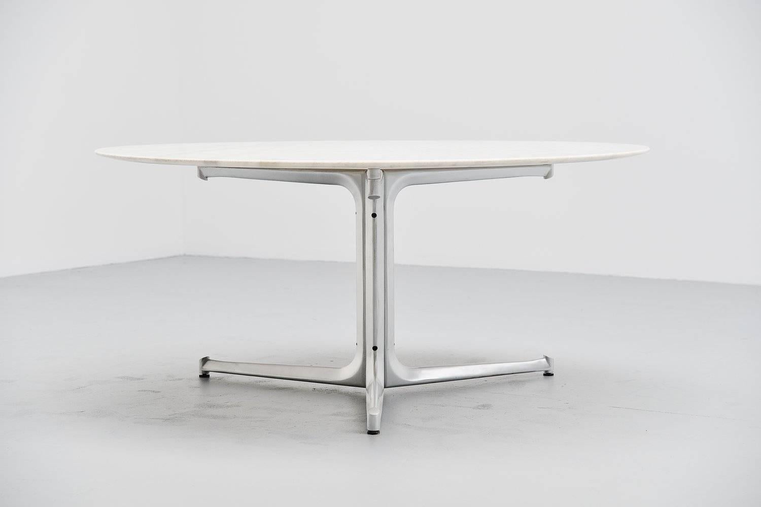 Allemand Preben Fabricius & Table à manger Jorgen Kastholm:: Allemagne:: 1968