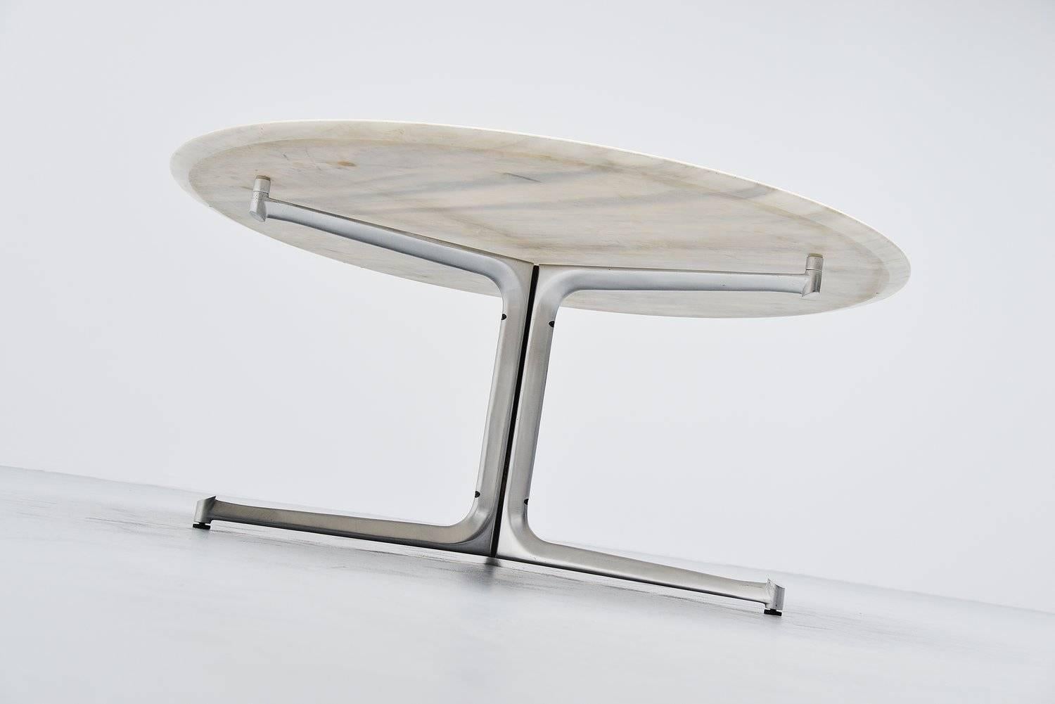 Preben Fabricius & Table à manger Jorgen Kastholm:: Allemagne:: 1968 Bon état à Roosendaal, Noord Brabant