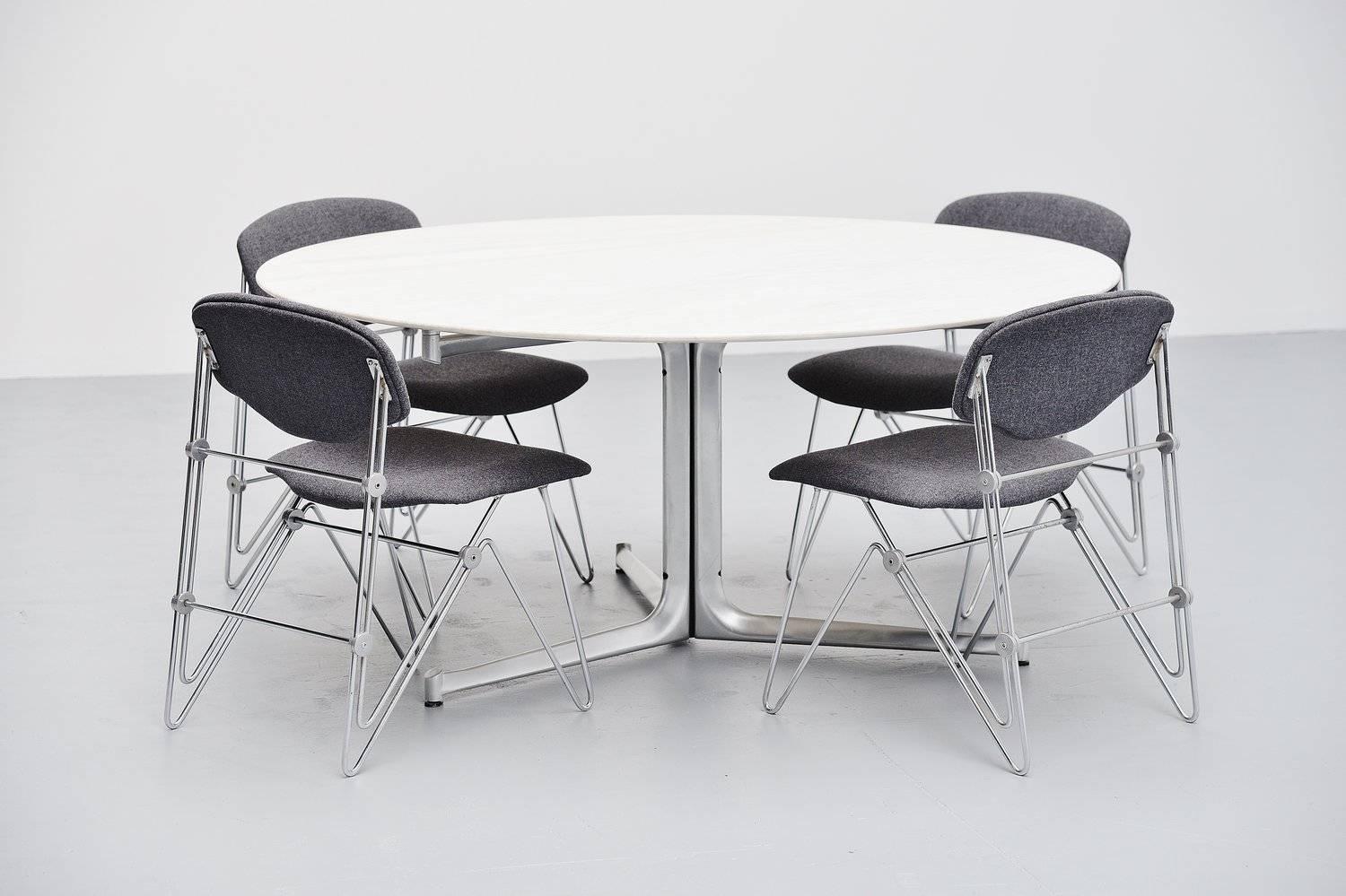 Preben Fabricius & Table à manger Jorgen Kastholm:: Allemagne:: 1968 2