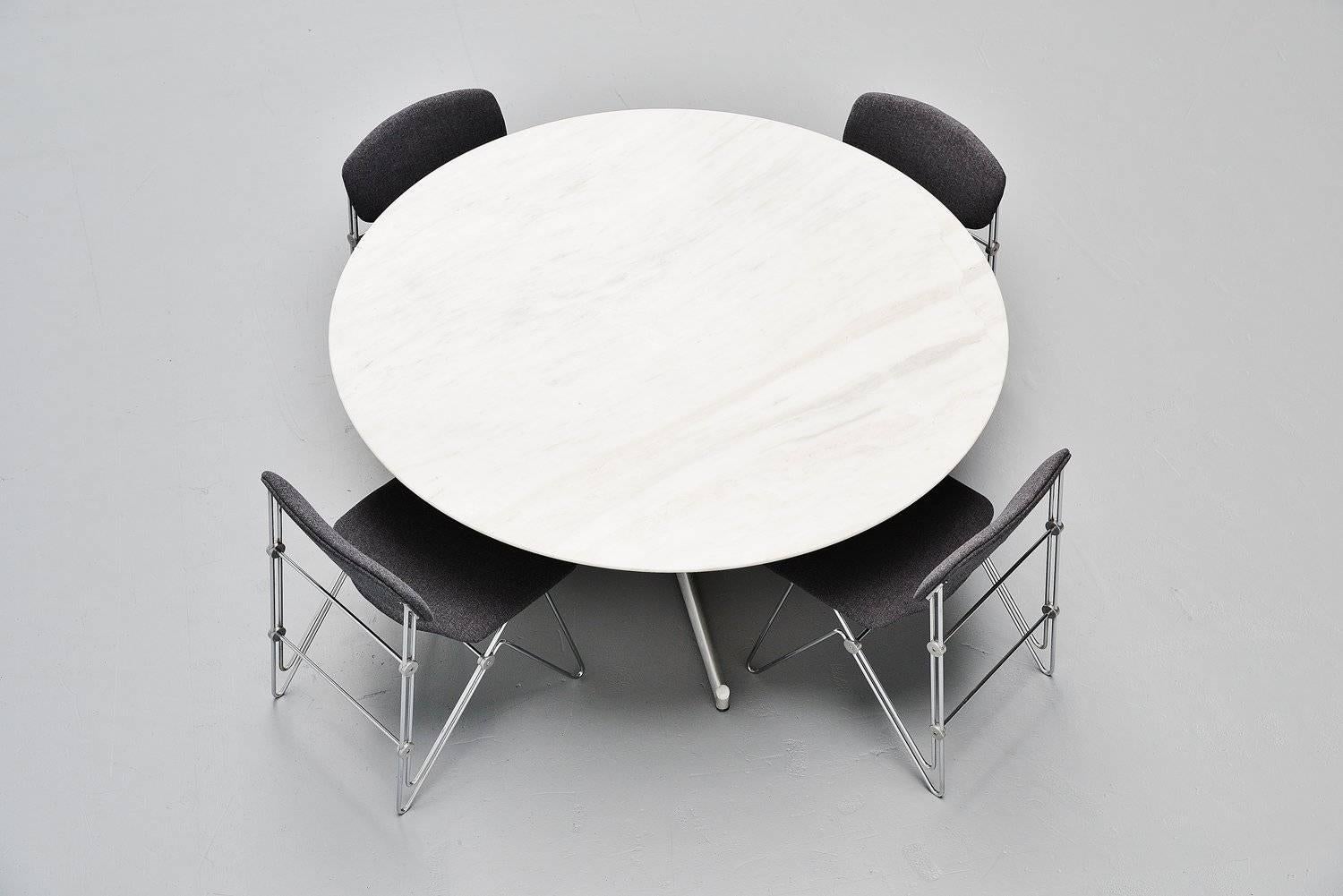 Preben Fabricius & Table à manger Jorgen Kastholm:: Allemagne:: 1968 3