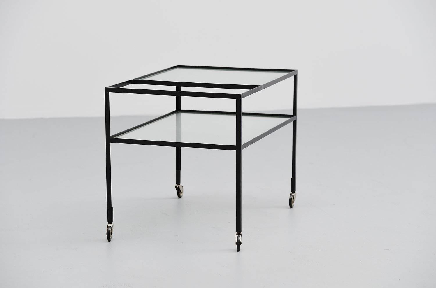 Herbert Hirche bar cart Christian Holzäpfel KG 1956 1