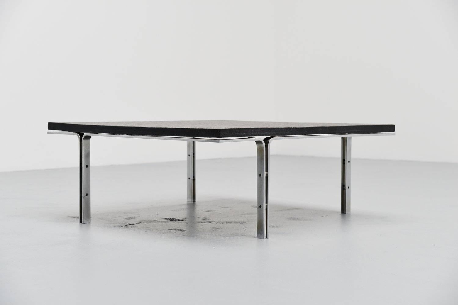 Mid-Century Modern Horst Brüning coffee table Kill International Germany 1969