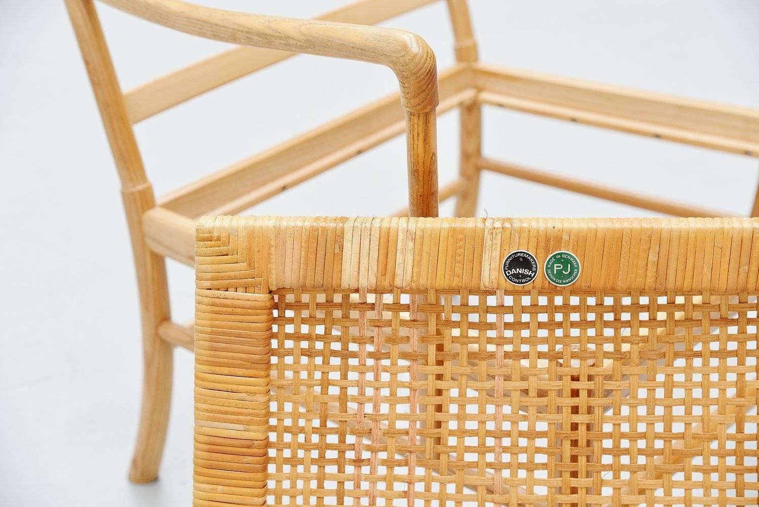 Ole Wanscher Colonial chair in oak P Jeppesen Denmark 1959 1