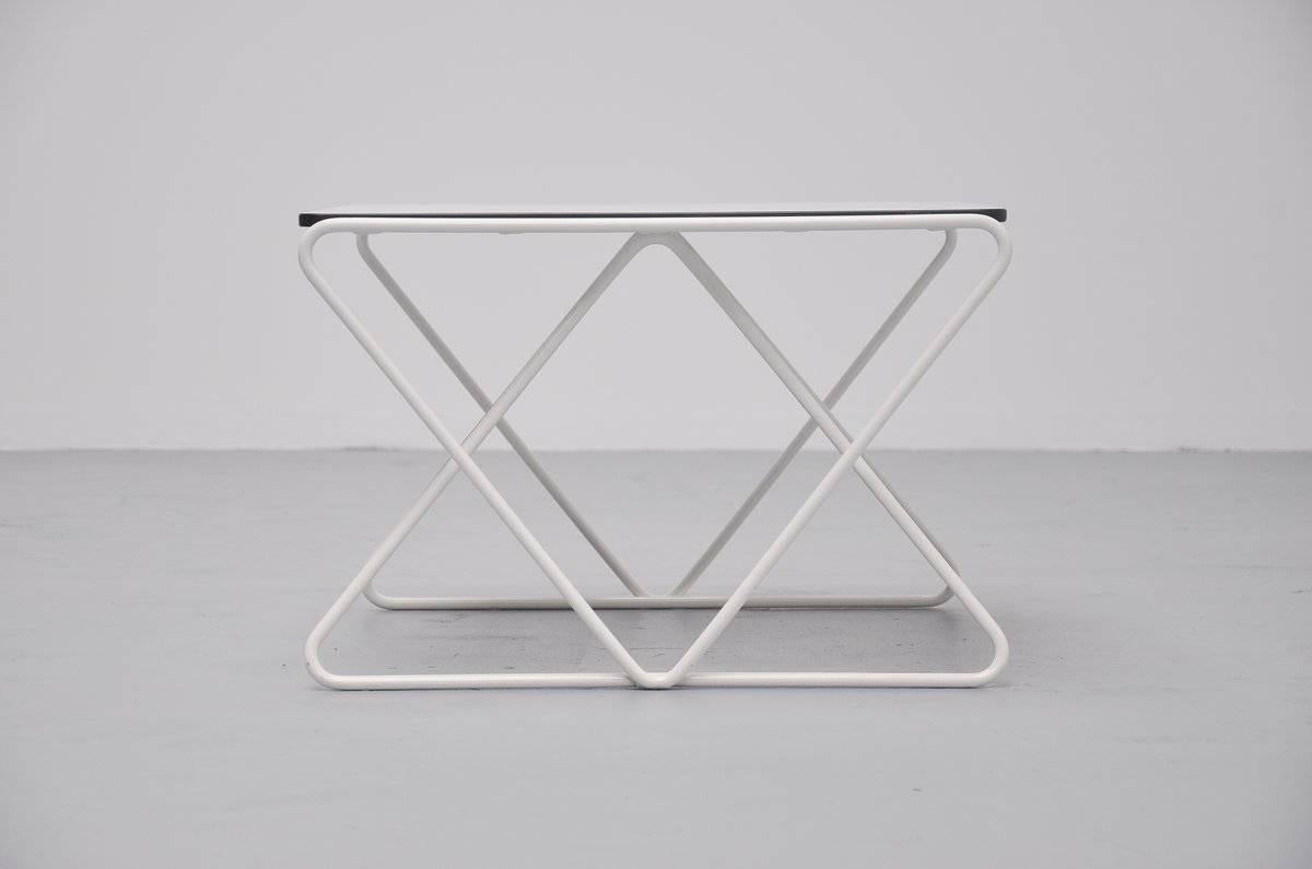 Dutch Walter Antonis Side Table for I-Form Holland 1978 For Sale