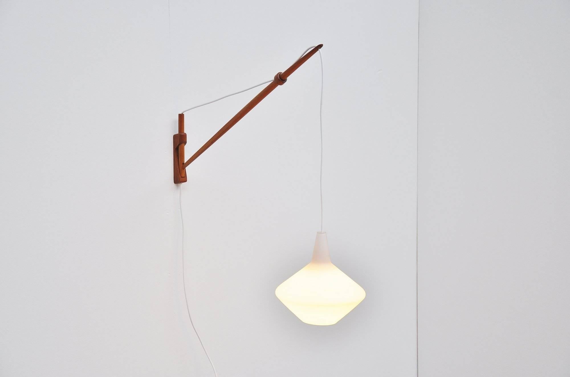 Lisa Johansson-Pape Arc Wall Lamp, Finland, 1954 1