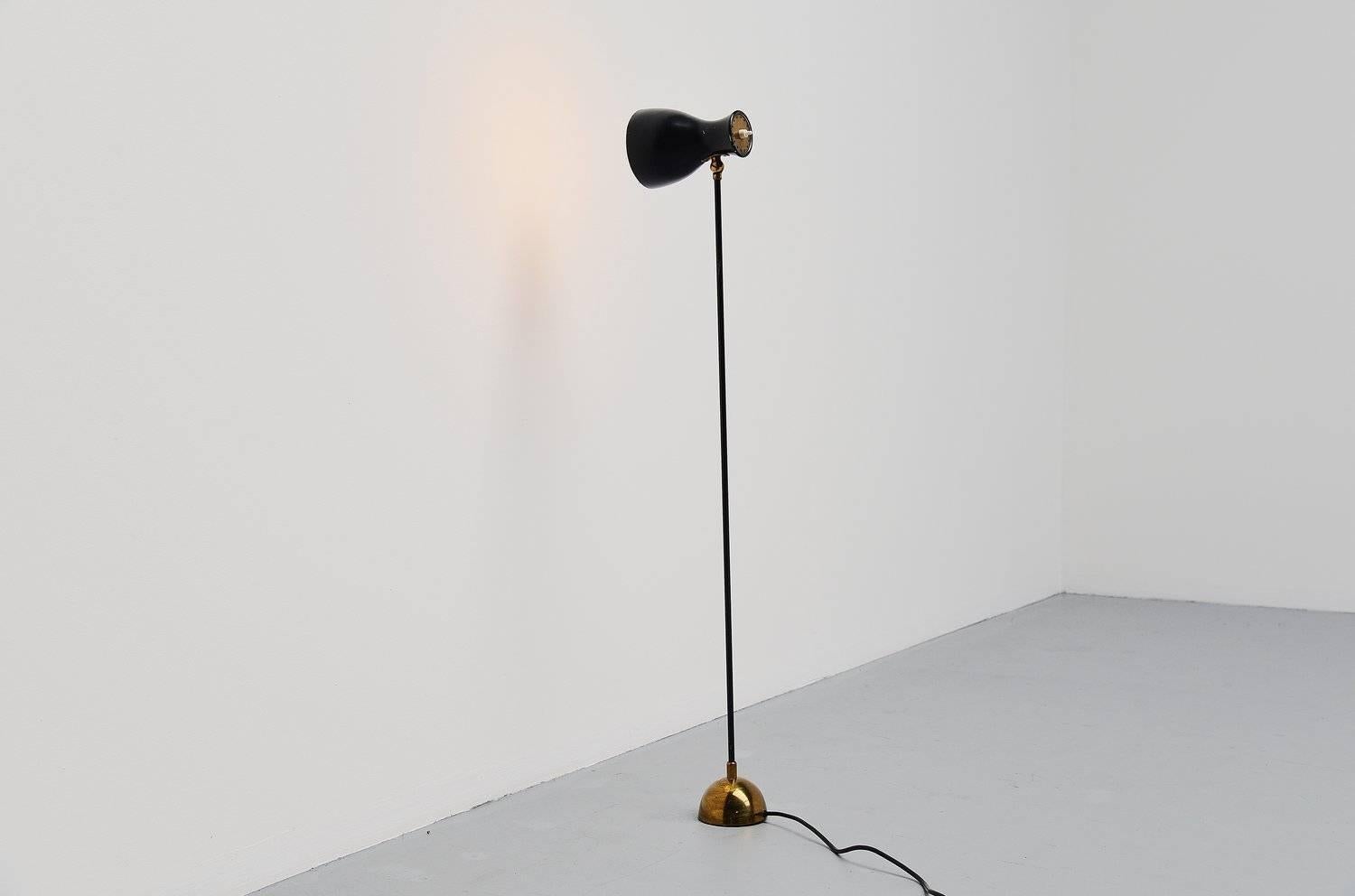 Dieter Schulz Floor Lamp for Wohnbedarf AG Schweiz, 1957 1