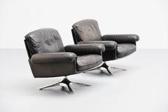 De Sede DS31, Paar Loungesessel, Schweiz, 1970