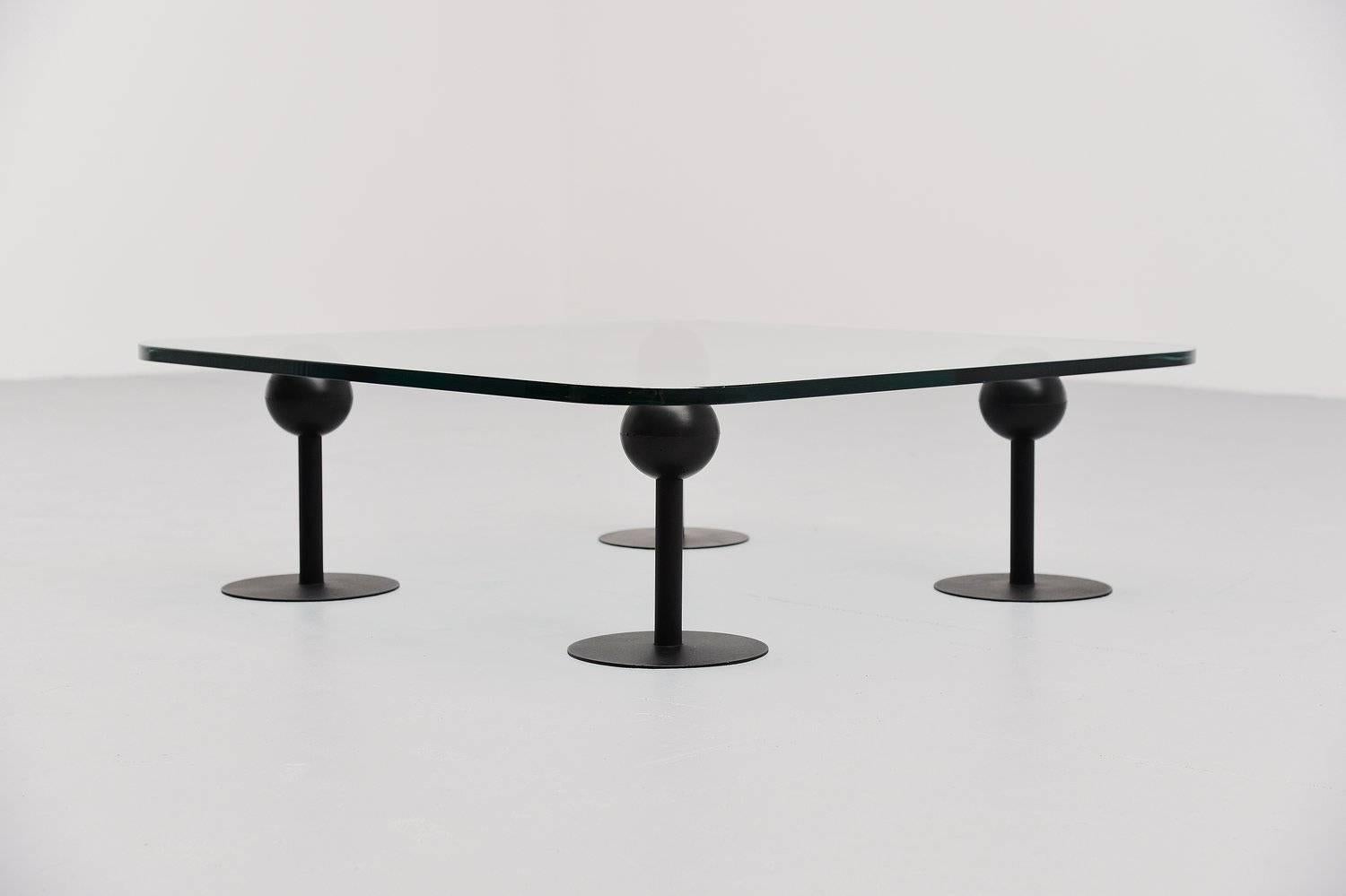 Philippe Starck Coffee Table for Les Trois Suisses, France, 1982 In Good Condition In Roosendaal, Noord Brabant