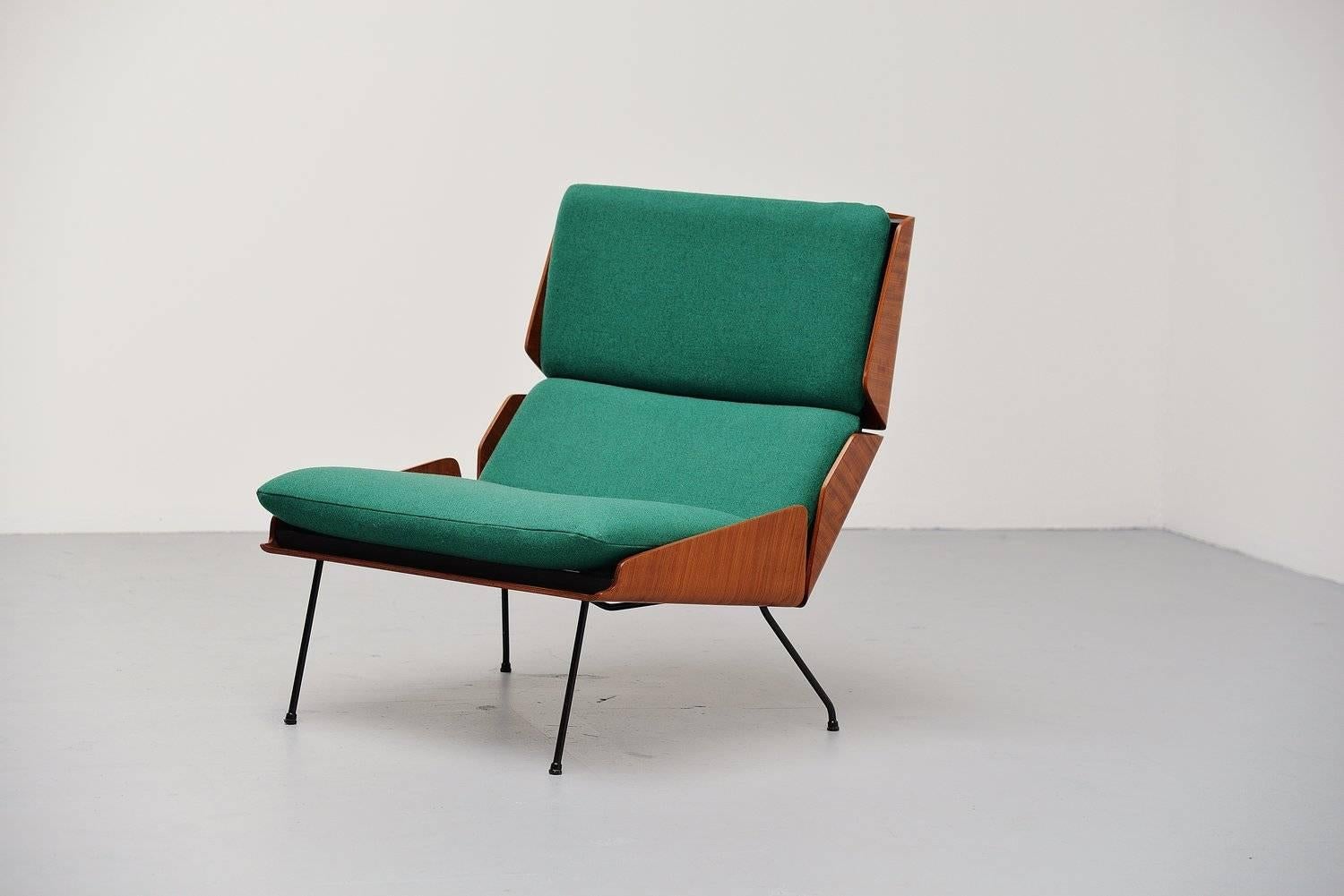 Georges van Rijck Beaufort Lounge Chair, Belgium, 1959 3