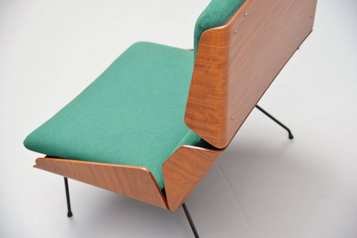 Georges van Rijck Beaufort Lounge Chair, Belgium, 1959 2