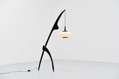 Lampadaire mante religieuse Rispal:: France:: 1952