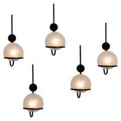 Sergio Asti model 154 wall lamps Arteluce Italy 1964