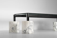 Tavolo da ufficio postmoderno progettato da un architetto svizzero negli anni ’80