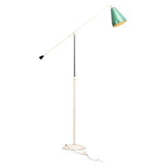 Lampadaire Wim Rietveld 6322, Gispen, Pays-Bas, 1955