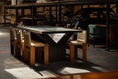 Afra e Tobia Scarpa Monk chairs canvas Molteni Italy 1974