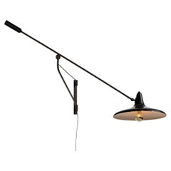 Stilnovo articulating wall lamp made in Italy 1950