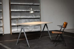 Wim Rietveld Pyramid table large Ahrend Netherlands 1960