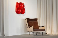 Joaquim Tenreiro wall sculpture made in Brazil 1984