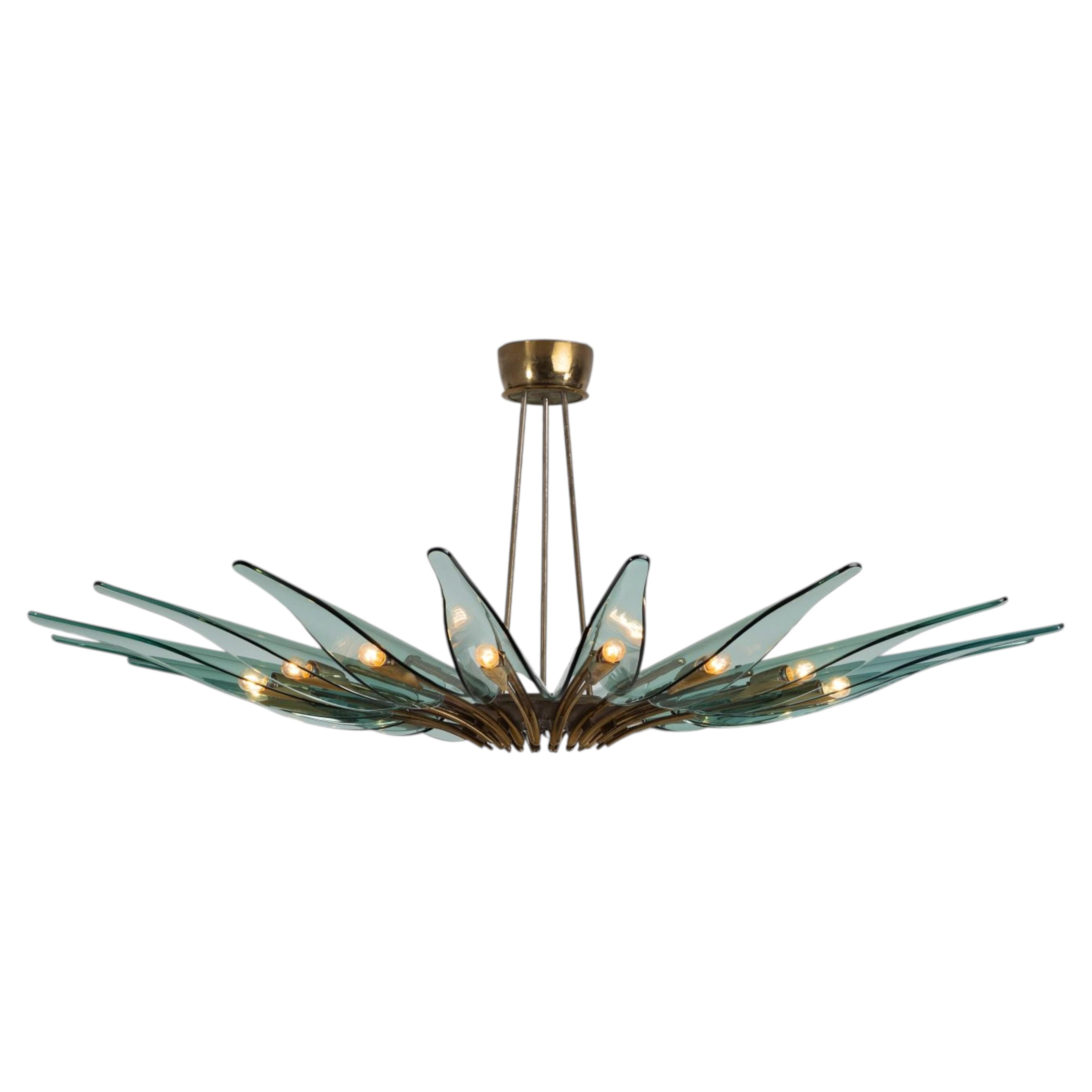 Lustre Max Ingrand Dahlia pour Dahlia