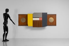 Rossi & Mascagni sliding bar cabinet Italy 1950s