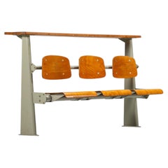 Jean Prouvé lectura hall chairs ENSIC France 1950