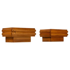 Ronald Haeusler Maison Regain night cabinets France 1970