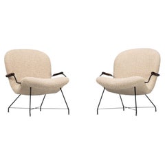 Carlo Hauner: Niedrige Sessel „Forma“, Moveis, Brasilien, 1955