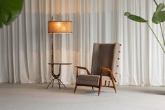 Poltrona con schienale alto di Giuseppe Scapinelli, Brasile, 1950