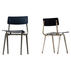 Friso Kramer Revolt folding chairs Ahrend Netherlands 1958