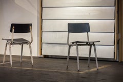 Friso Kramer Revolt folding chairs Ahrend Netherlands 1958