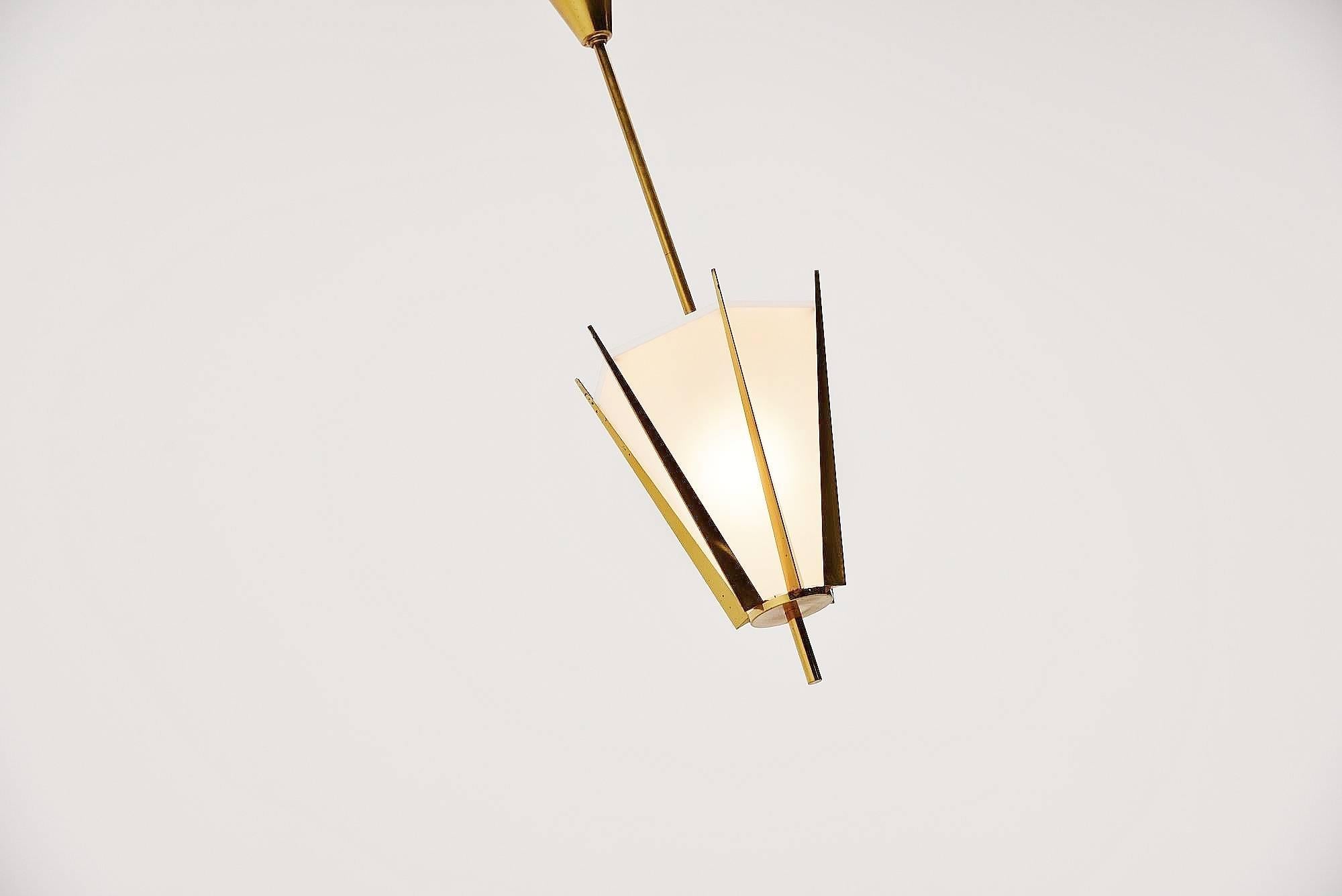 Arredoluce Attributed Pendant Lamp, Italy, 1950 1