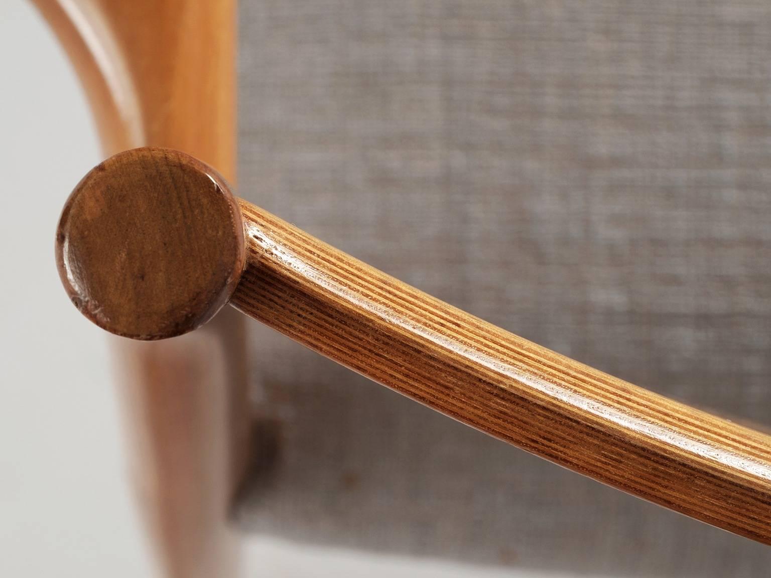 Arne Vodder Set of Six Dining Chairs in Walnut 1