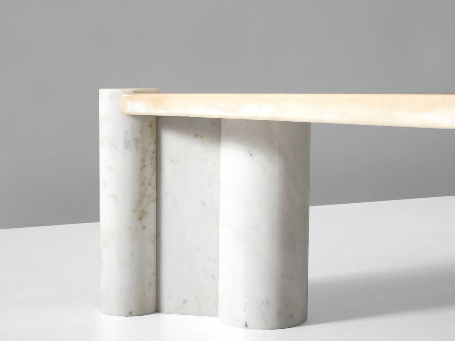 Gea Aulenti Early Marble Coffee Table for Knoll In Good Condition In Waalwijk, NL