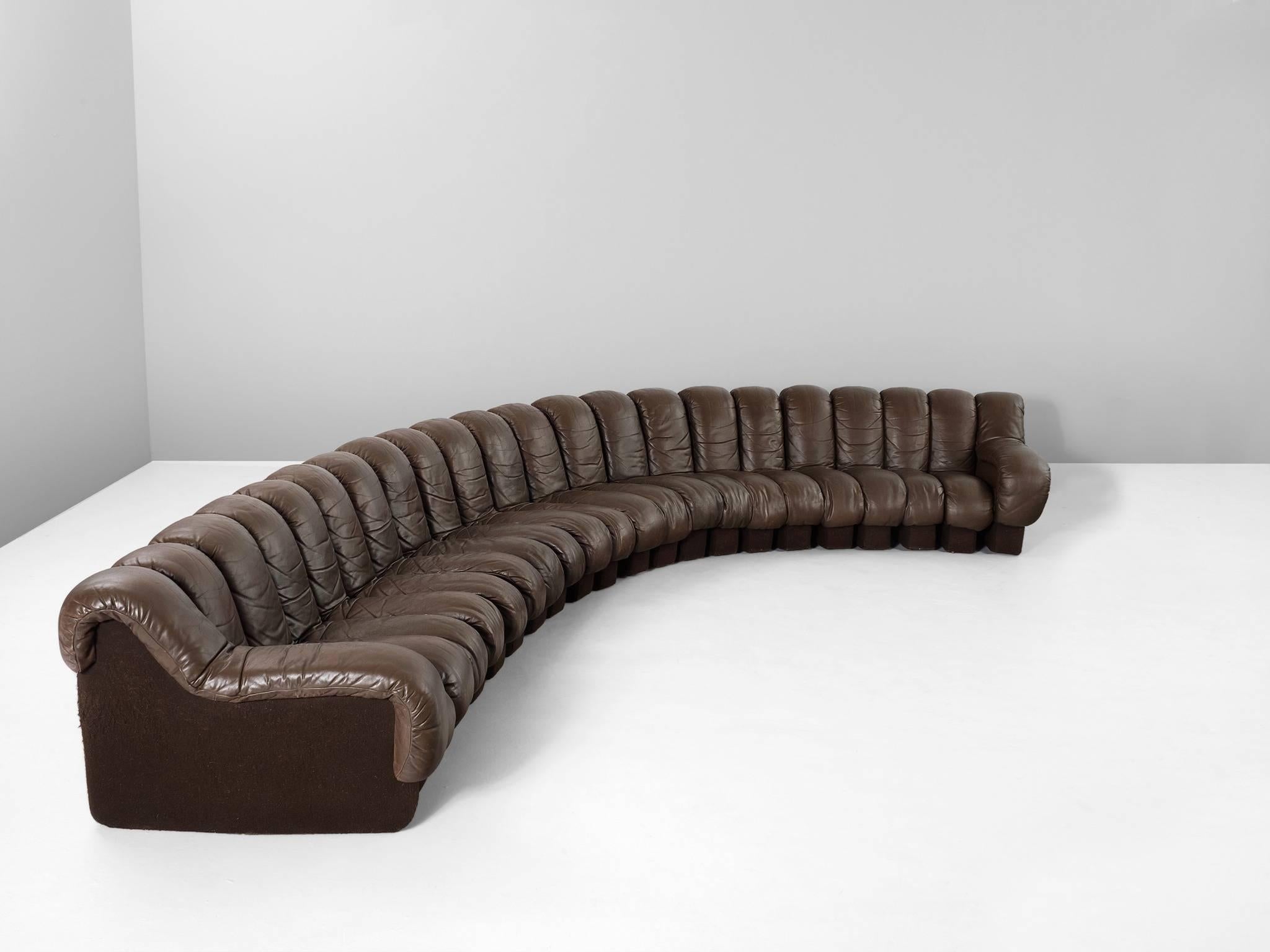 Swiss 22 pcs - De Sede DS-600 Sofa in Leather