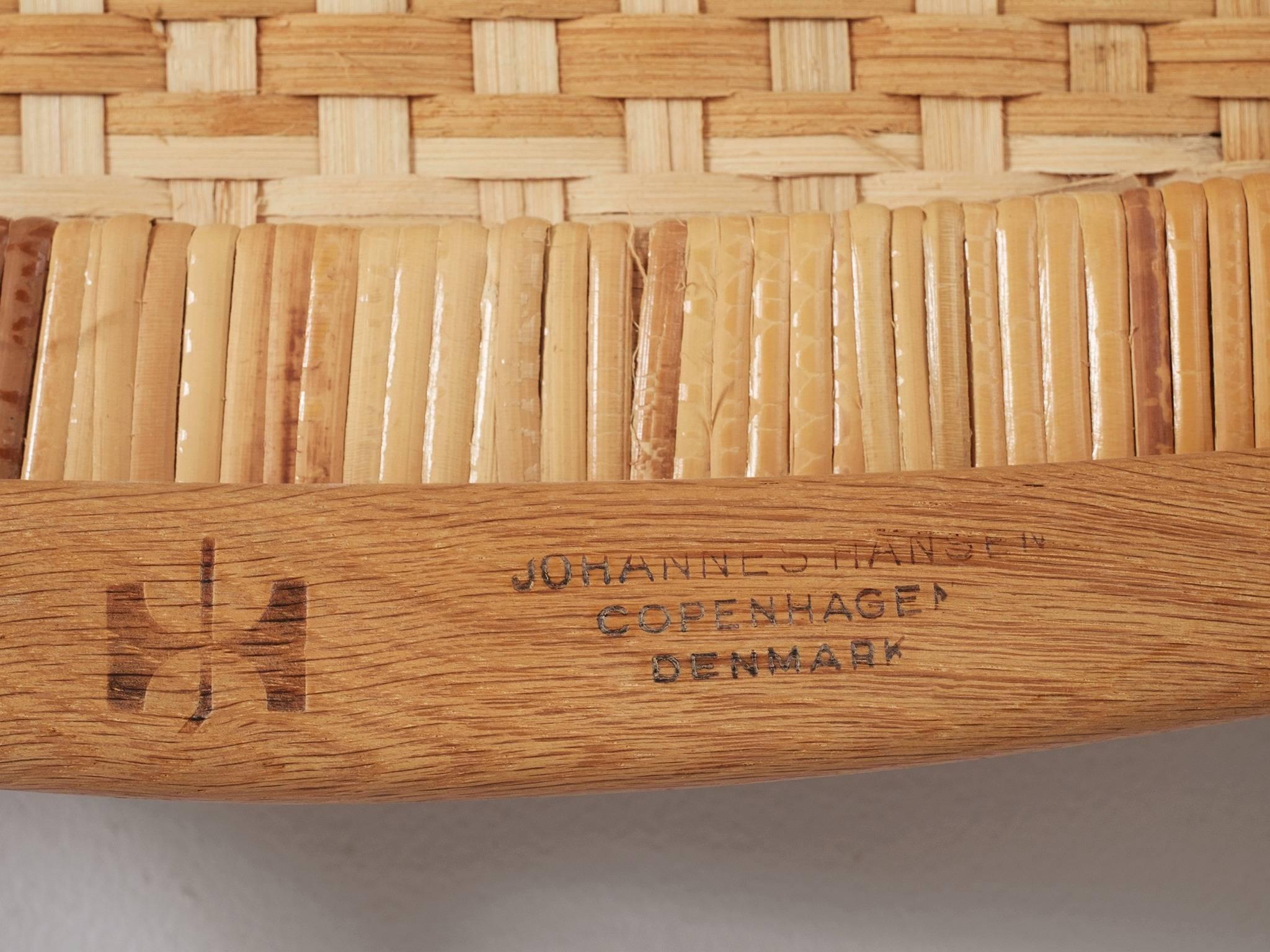 Hans Wegner Pair of Early Folding Chairs for Johannes Hansen 1