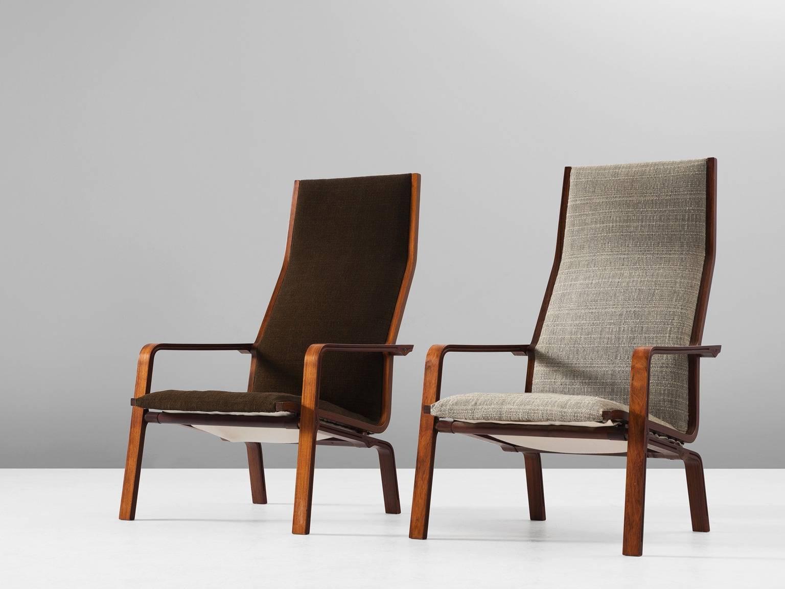 Scandinavian Modern Arne Jacobsen Pair of Saint Catherines Chairs