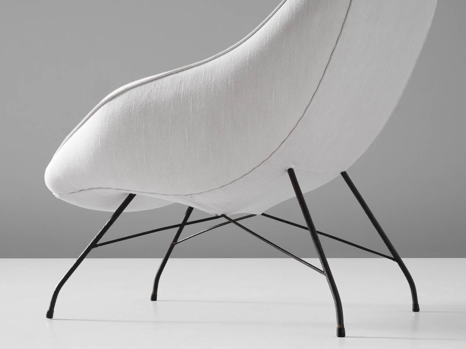 Mid-20th Century Carlo Hauner & Martin Eisler Pair of Lounge Chairs