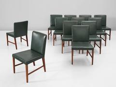 Illum Wikkelsø Set of 8 Dining Chairs for Brandon
